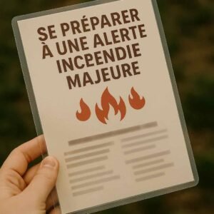 Se Préparer à une Alerte Incendie Majeure – Anticiper, Réagir, Évacuer