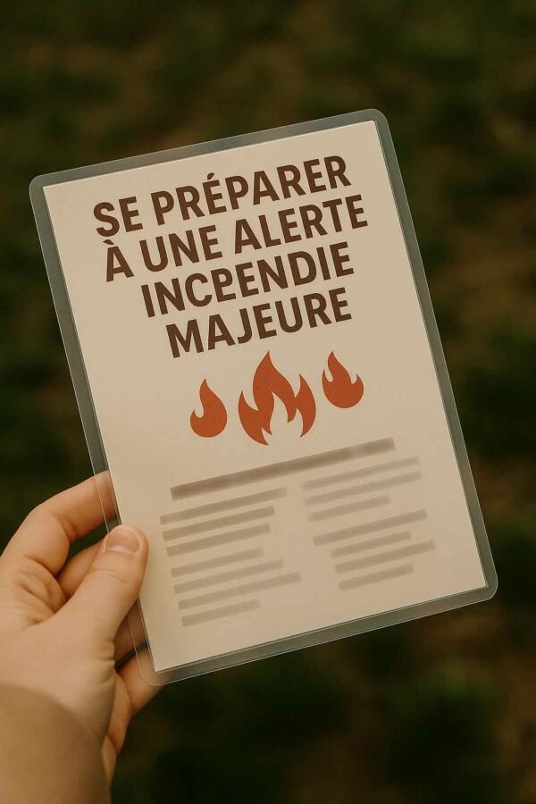 Se Préparer à une Alerte Incendie Majeure – Anticiper, Réagir, Évacuer
