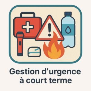 Gestion d’urgence à court terme