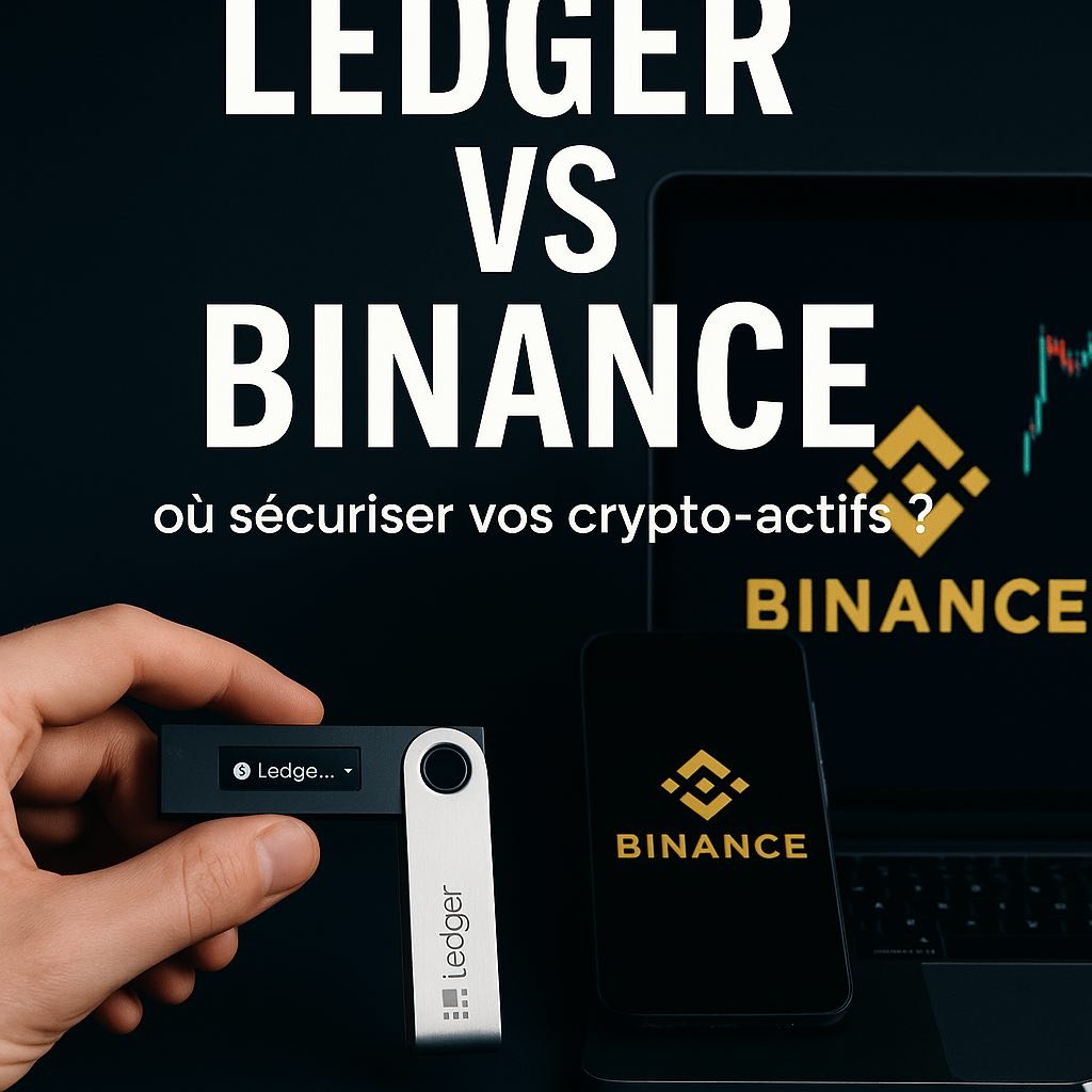 Comparaison entre un portefeuille Ledger et la plateforme Binance pour choisir où sécuriser ses crypto-actifs en toute autonomie.