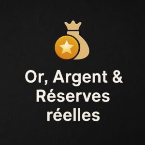 Or, Argent & Réserves réelles