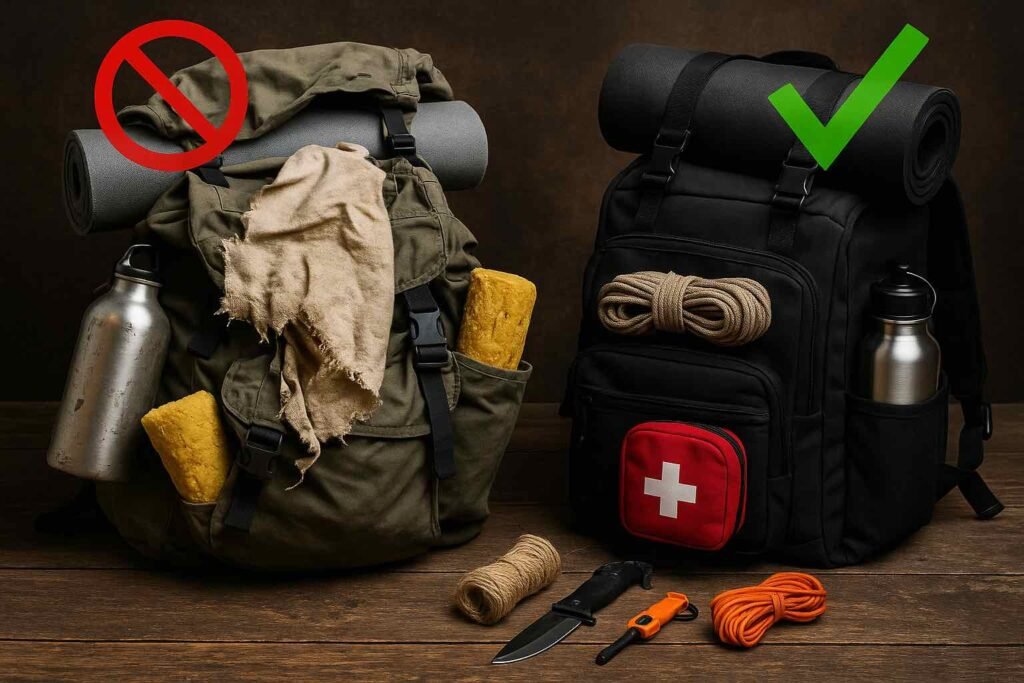 Sac d’évacuation — Les erreurs courantes à éviter absolument